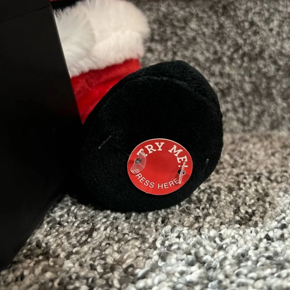 Animated DJ Santa Plush Plays 